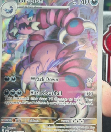 2026 Pokémon TCG #097 Drapion Perfect Order Illustration Rare — front