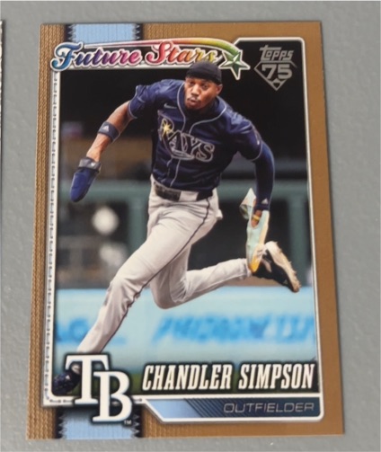 2026 Topps Series 1 #342 Chandler Simpson Future Stars — front