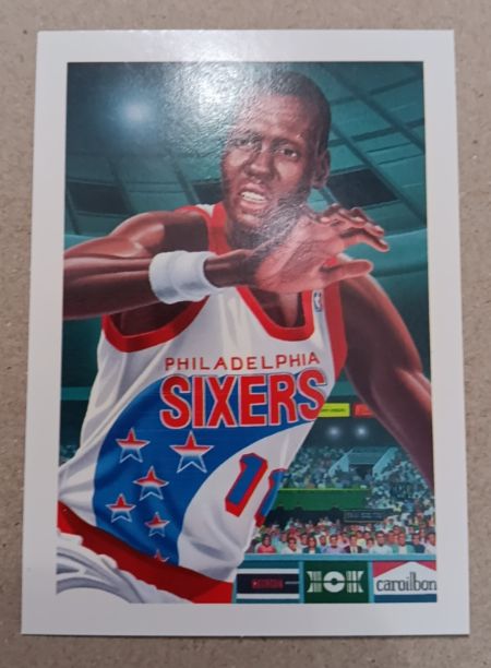1991 NBA Hoops #522 Manute Bol — front