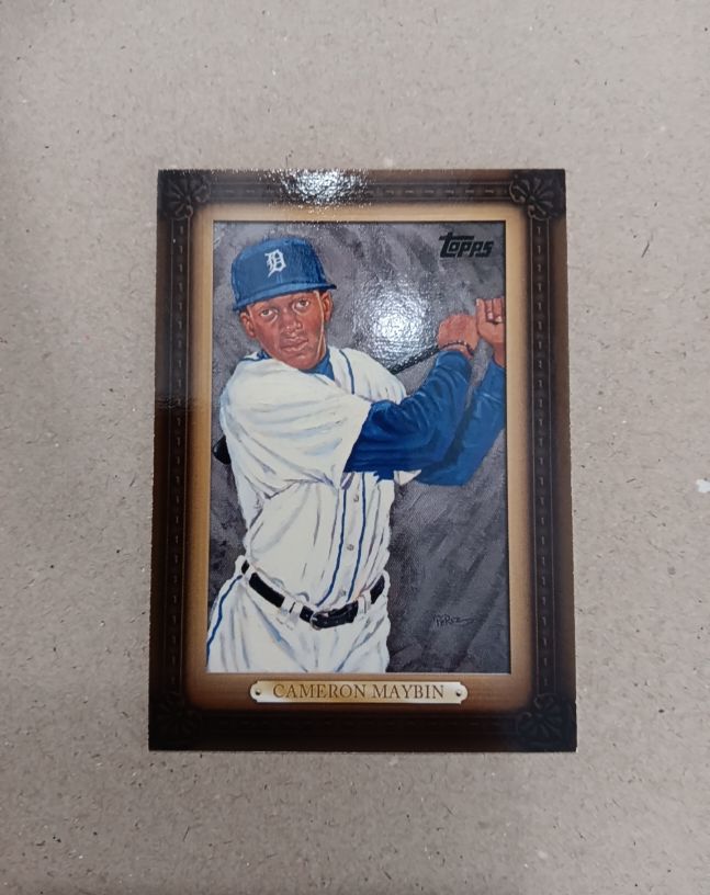 2008 Topps Dick Perez #WMDP2 Cameron Maybin — front