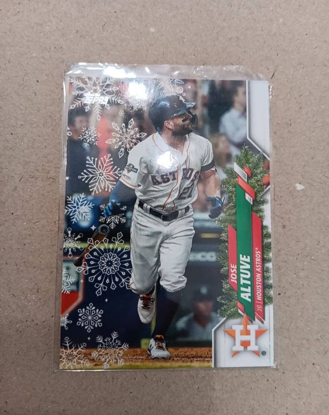 2020 Topps Holiday #HW138 Jose Altuve — front