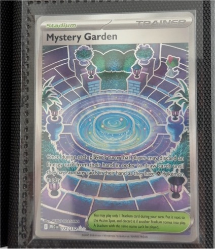 2023 Pokémon ME01: Mega Evolution #172/132 Mystery Garden — front