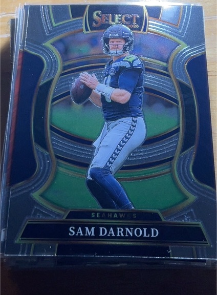 2025 Panini Select Concourse #13 Sam Darnold — front