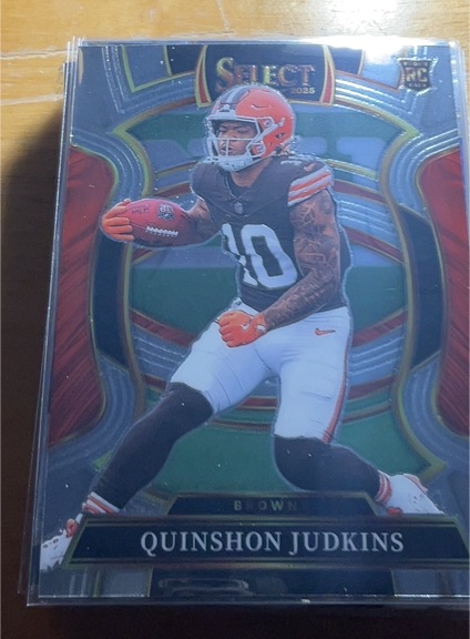 2025 Panini Select #55 Quinshon Judkins — front