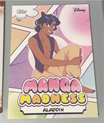2025 Topps Disney Manga Madness #MM-11 Aladdin — front