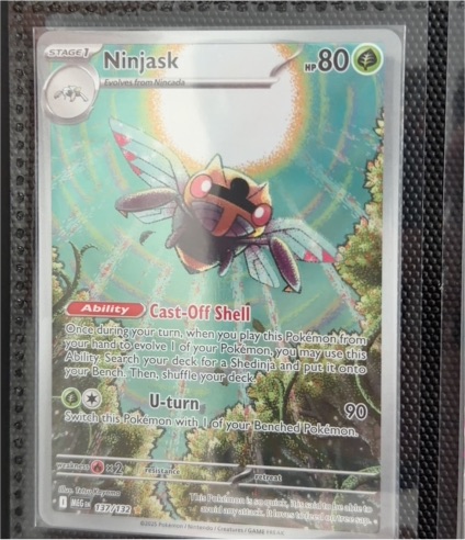 2025 Pokemon Mega Evolution #137 Ninjask — front