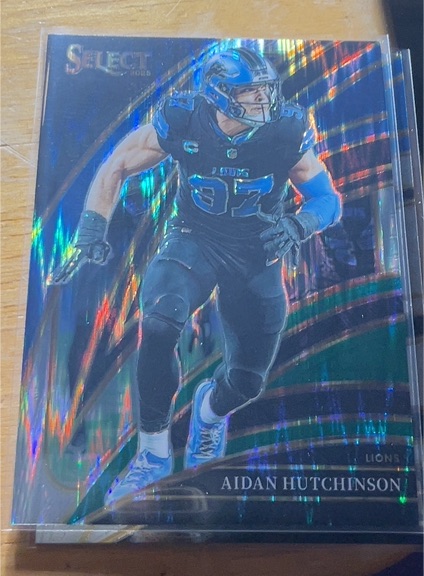 2025 Panini Select #271 Aidan Hutchinson — front