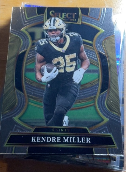 2025 Panini Select #40 Kendre Miller — front