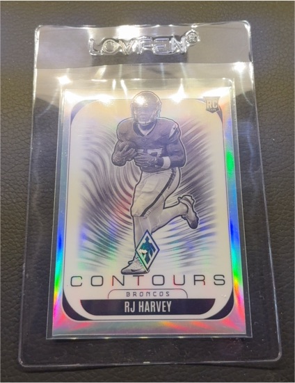 2025 Panini Phoenix #10 RJ Harvey Contours — front