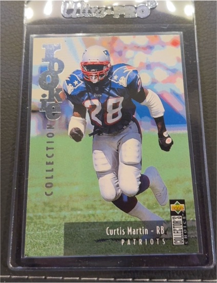 1995 Upper Deck Collector's Choice Update #U38 Curtis Martin Rookie — front