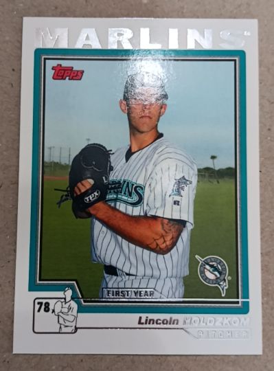2004 Topps Traded #T202 Lincoln Holdzkom — front