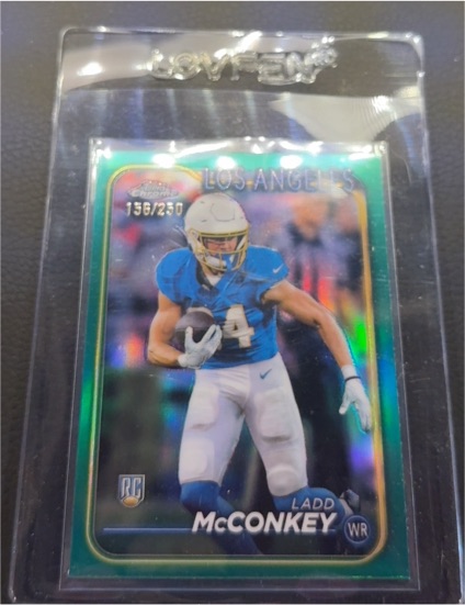 2024 Topps Chrome #212 Ladd McConkey — front