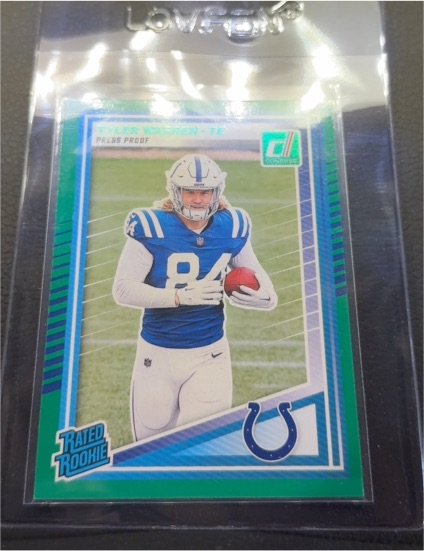 2025 Panini Donruss #337 Tyler Warren — front