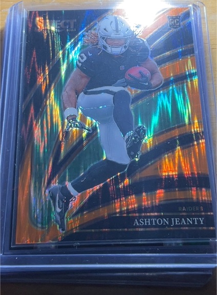 2025 Panini Select Club Level #204 Ashton Jeanty — front