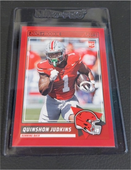 2025 Panini Score #38 Quinshon Judkins — front