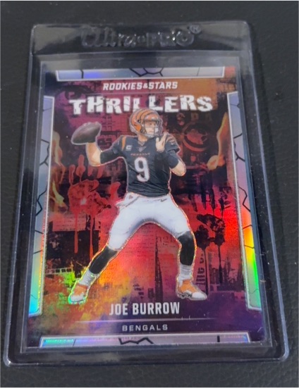 2024 Panini Rookies & Stars Thrillers #T-JBW Joe Burrow — front