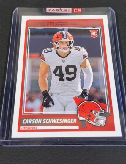 2025 Panini Score #102 Carson Schwesinger — front