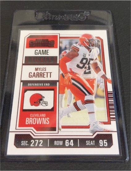 2023 Panini Contenders Game Ticket #25 Myles Garrett — front