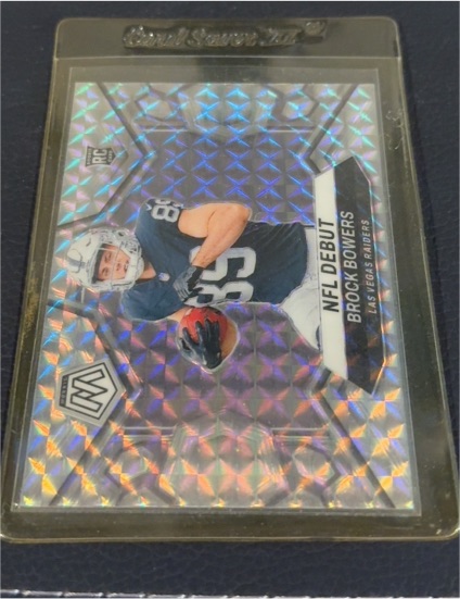 2024 Panini Mosaic #286 Brock Bowers NFL Debut — front