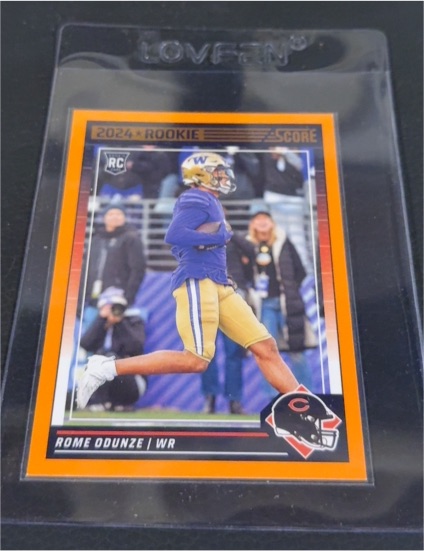 2024 Panini Score #309 Rome Odunze Rookie Chicago Bears — front