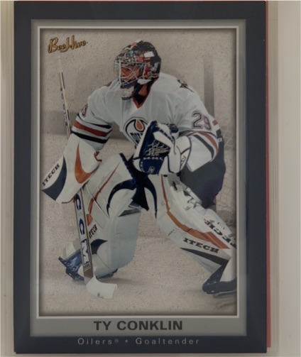 2005-06 Upper Deck Bee Hive #35 Ty Conklin — front
