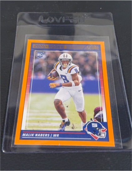 2024 Panini Score #306 Malik Nabers — front