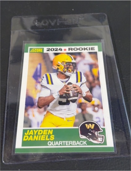 2024 Panini Score 35th Anniversary #2 Jayden Daniels — front