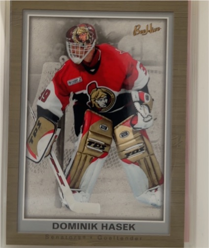 2005-06 Upper Deck Bee Hive #60 Dominik Hasek — front