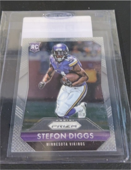 2015 Panini Prizm #285 Stefon Diggs — front