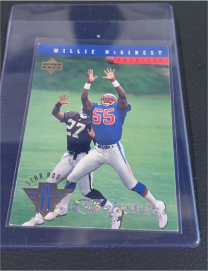 1994 Upper Deck #8 Willie McGinest — front