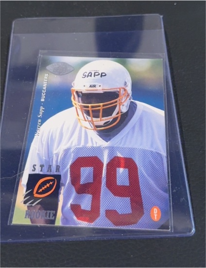 1995 Upper Deck #12 Warren Sapp — front