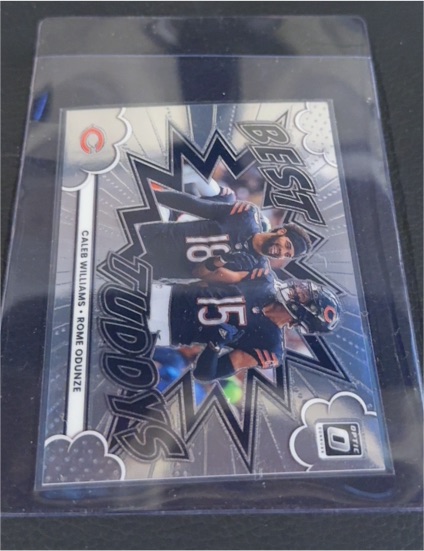 2025 Panini Donruss Optic #8 Best Tuddys Caleb Williams Rome Odunze — front
