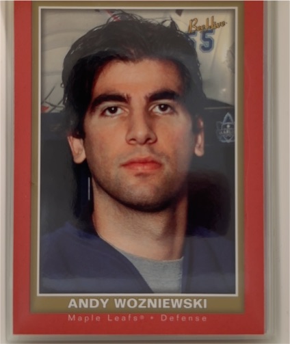 2005-06 Upper Deck Beehive Red #140 Andy Wozniewski — front