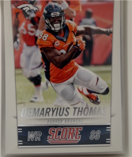 2014 Panini Score #250 Demaryius Thomas — front