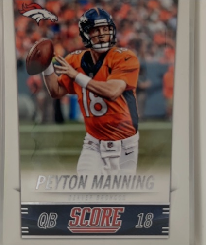 2014 Panini Score #66 Peyton Manning — front