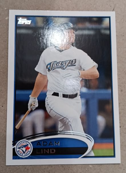 2012 Topps #245 Adam Lind — front