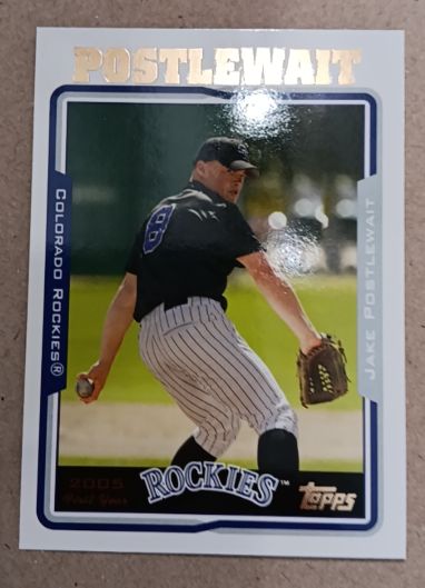 2005 Topps Updates & Highlights #UH278 Jake Postlewait — front