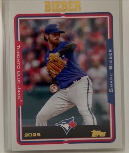 2025 Topps Archives #257 Shane Bieber — front
