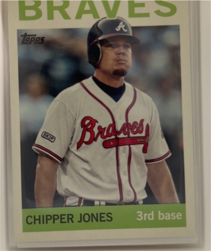 2025 Topps Archives #59 Chipper Jones — front