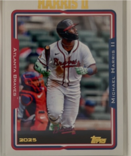 2025 Topps #17 Michael Harris II — front