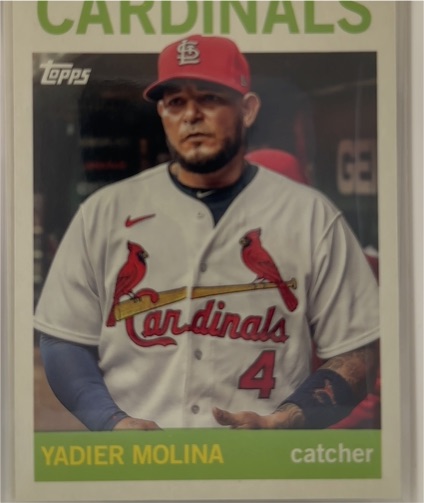 2025 Topps Archives #97 Yadier Molina — front