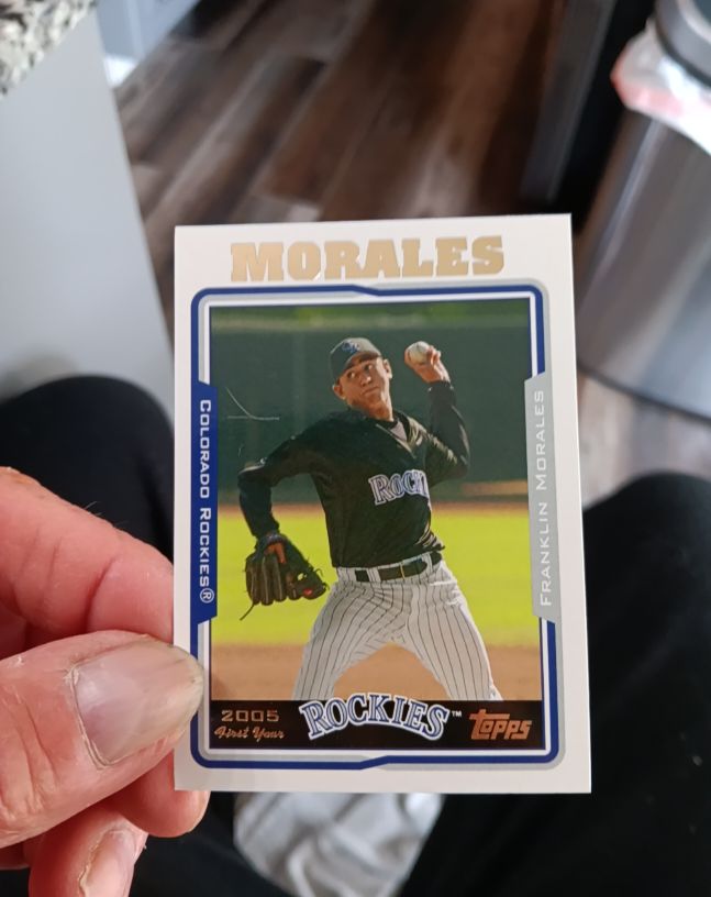 2005 Topps Updates & Highlights #UH306 Franklin Morales — front