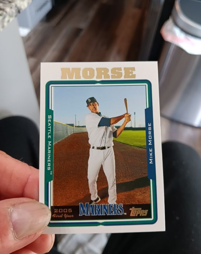 2005 Topps Update #UH224 Mike Morse — front