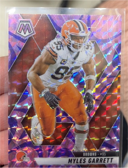 2025 Panini Mosaic #181 Myles Garrett — front