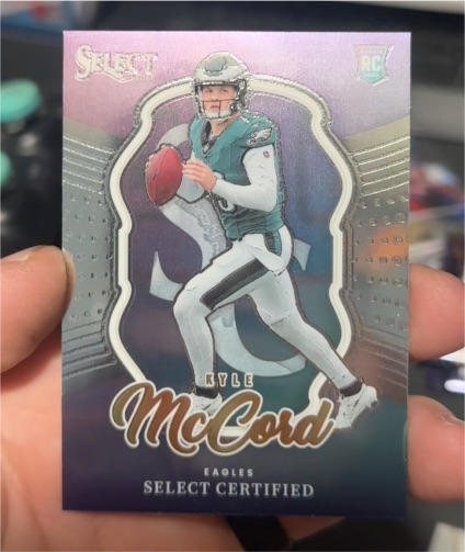 2025 Panini Select #14 Kyle McCord Select Certified — front