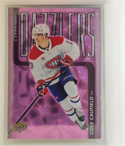 2025-26 Upper Deck Series 1 Dazzlers #DZ-13 Cole Caufield — front