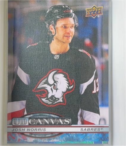 2025-26 Upper Deck Series 1 UD Canvas #C-34 Josh Norris — front