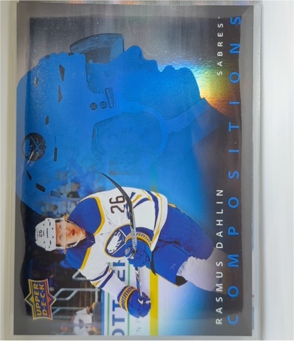 2025-26 Upper Deck Series 1 Compositions #CMP-12 Rasmus Dahlin — front