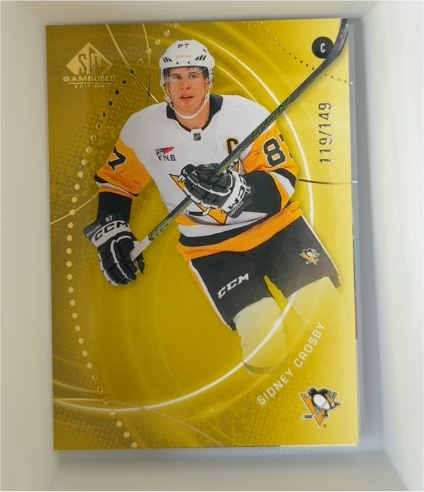 2024 Upper Deck SP Game Used #119/149 Sidney Crosby — front