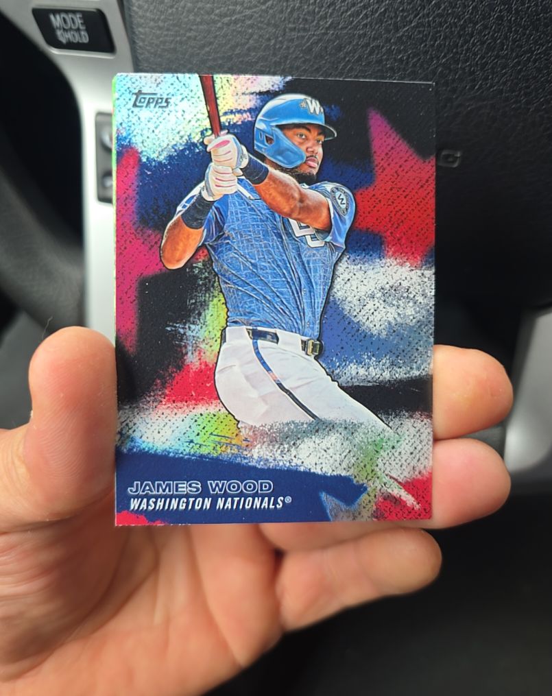2026 Topps Series 1 Stars of MLB Insert #SMLB-17 James Wood — front
